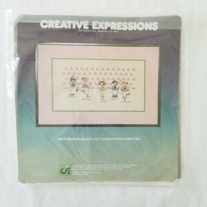 Creative Expressions Ballerinas 7800 10" x 18" Counted Cross Stitch Kit